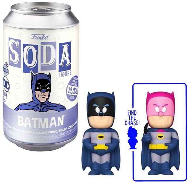 Batman 1966 DC Funko Soda With Chance Of Chase A1 Swag