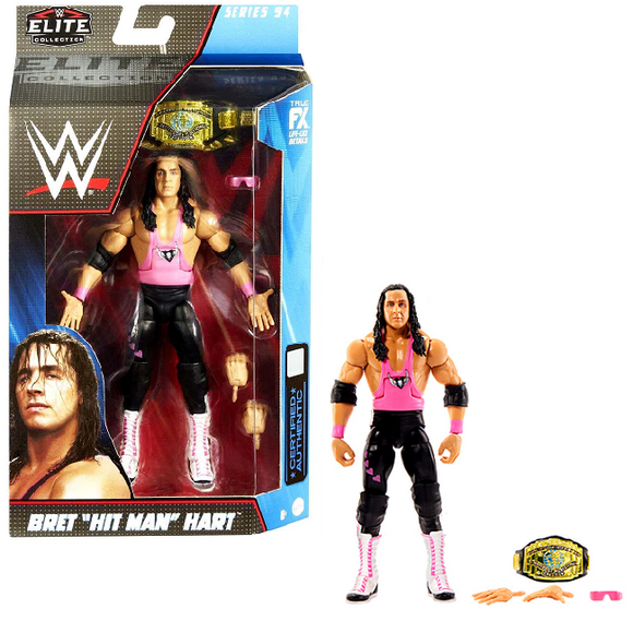 Bret Hart - WWE Elite Collection Series 94 [Chase Variant Black Tights]