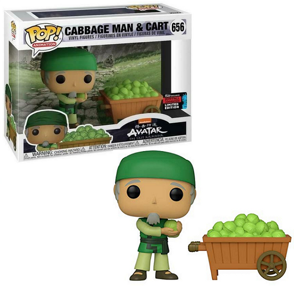 Cabbage Man & Cart #656 - Avatar The Last Airbender Funko Pop! Animation Limited Edition