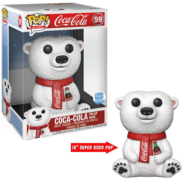 Coca-Cola Polar Bear #59 – Coca-Cola Funko Pop! Ad Icons [10-Inch Funk – A1  Swag
