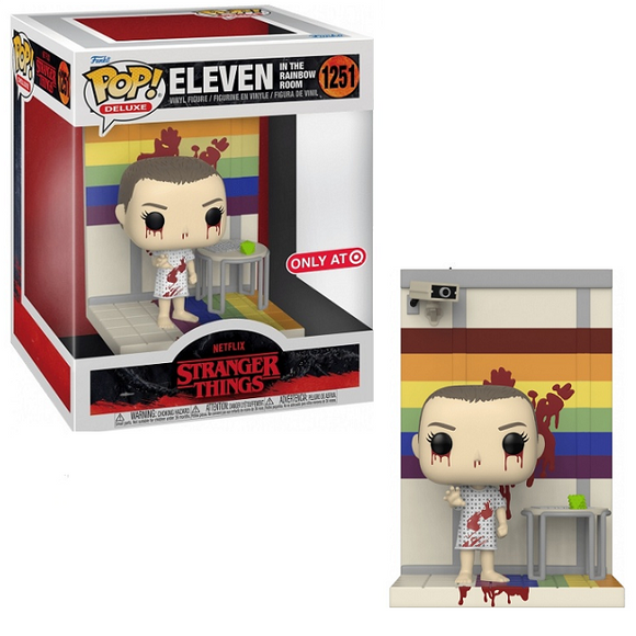 Eleven in the Rainbow Room #1251 - Stranger Things Funko Pop! Deluxe  [Target Exclusive]