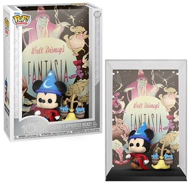 Sorcerers Apprentice Mickey With Broom #7 - Fantasia Funko Pop! Movie