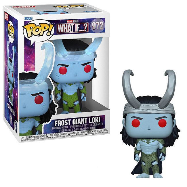 Marvel's What If Frost Giant Loki Vinyl Funko Soda Figure