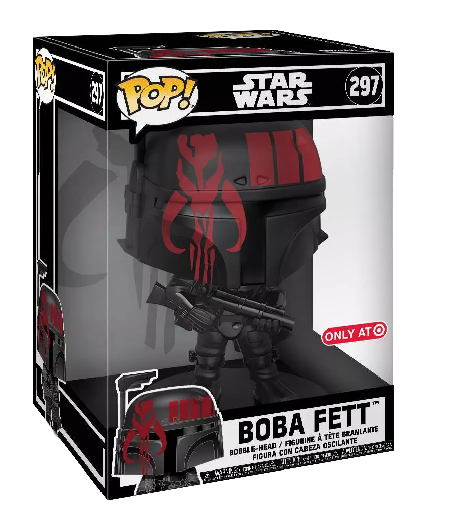 Funko Pop deals Star Wars 10” Boba Fett #297, Target Exclusive