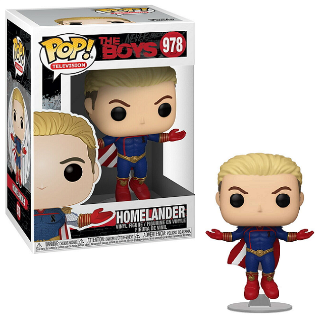 Antony Starr as Homelander in The Boys (JSA) Signed Funko POP! #978