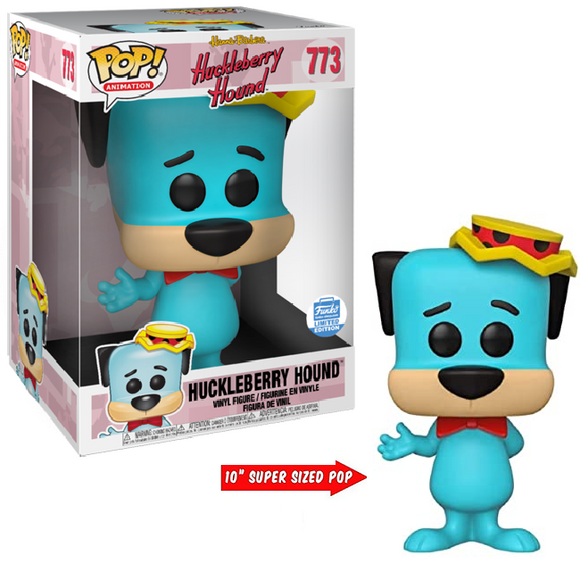 Huckleberry Hound #773 – Huckleberry Hound Funko Pop! Animation [Blue 10-Inch Funko Limited Edition]