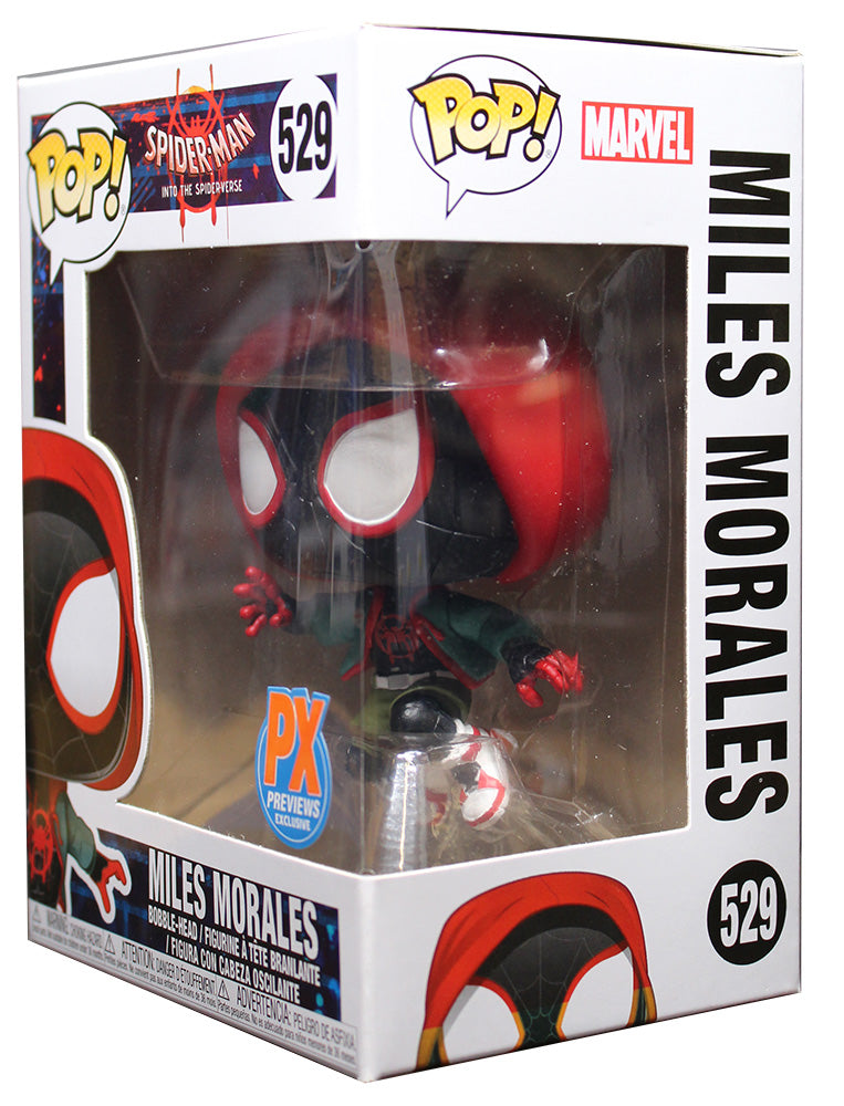 Funko Pop! Spider-Man Into The Spider-Verse Miles Morales PX Previews  Exclusive Figure #529 - US