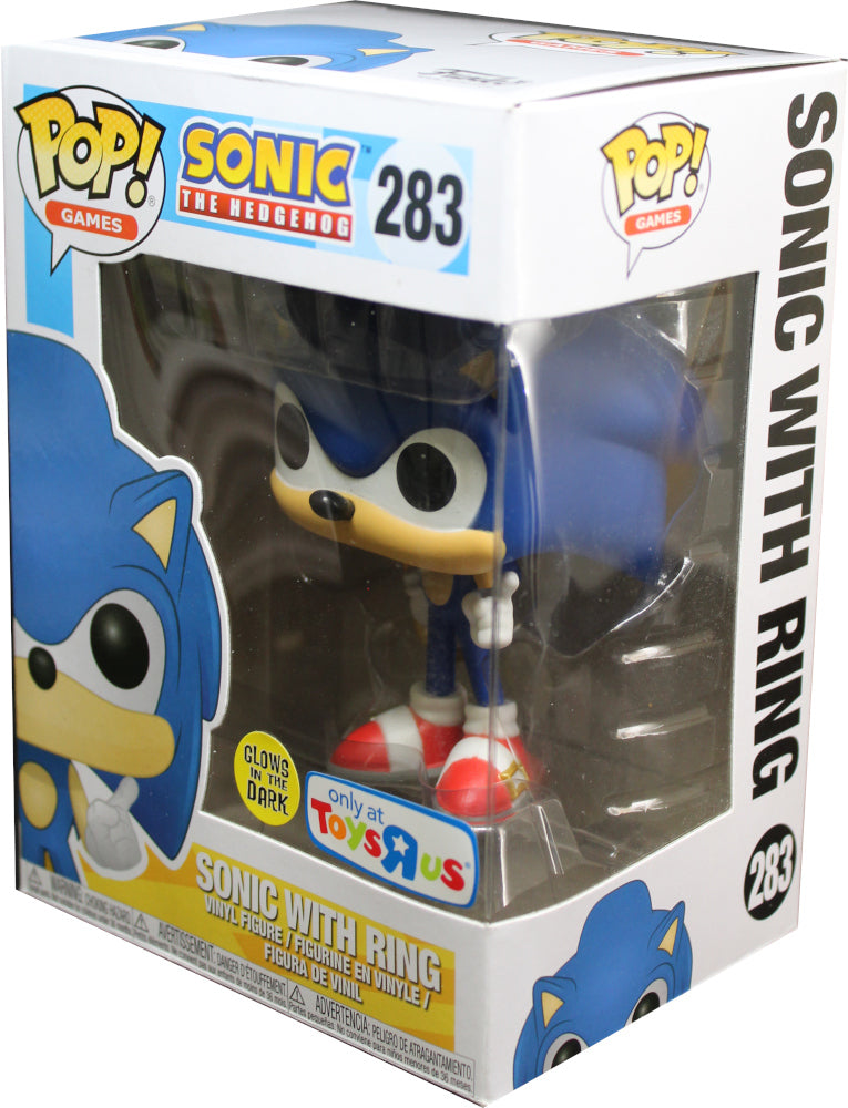 Funko Pop Sonic with Ring #283 Metallic Exclusive 