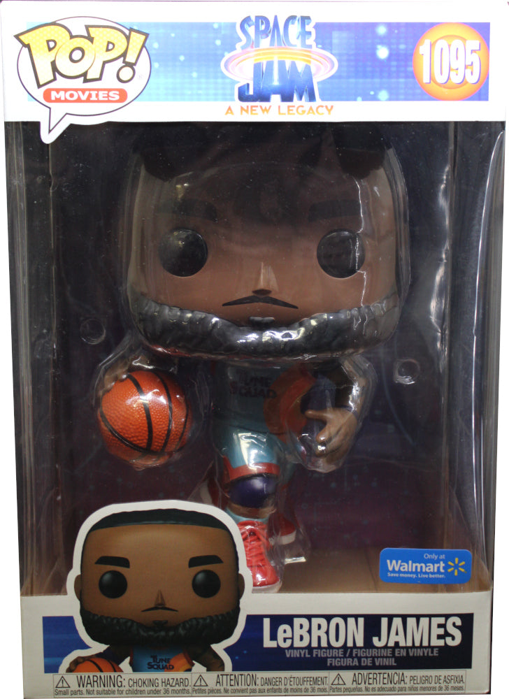 Funko POP MOVIES- SPACE JAM- 10 inch Lebron James Vinyl Figure #1095