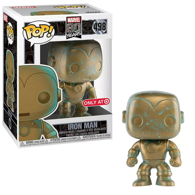 Iron Man 498 Marvel 80th Funko Pop! [Target Exclusive] A1 Swag