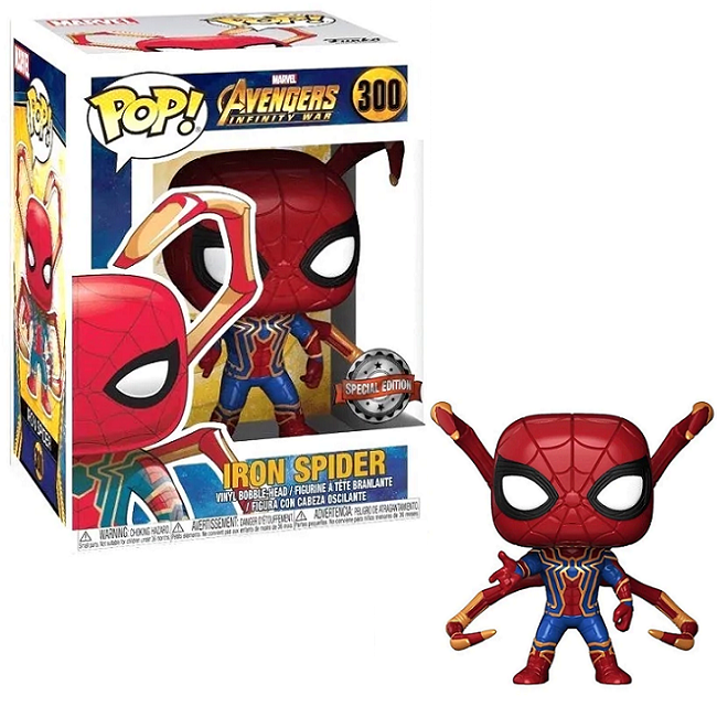 Iron Spider #300 - Avengers Infinity War Funko Pop! [Special Edition