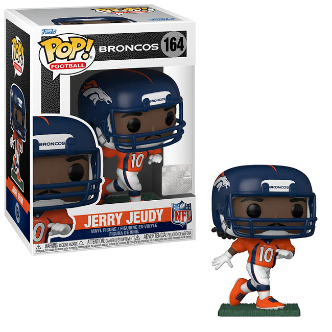 Jerry Jeudy #164 - Denver Broncos Funko Pop! Football [Home Uniform] – A1  Swag