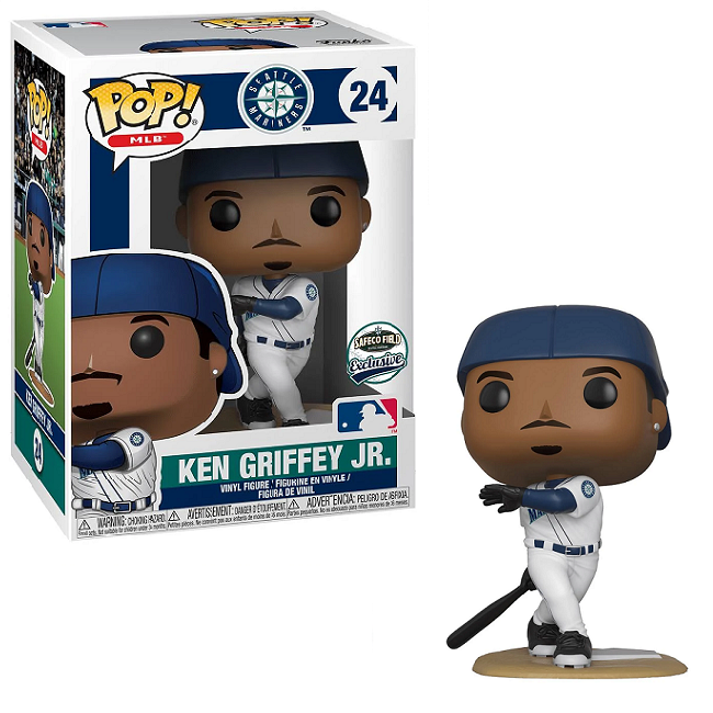 Funko Pop! Sports MLB Seattle Mariners Ken Griffey Jr. (Throwback Jersey)  Safeco Field Exclusive Figure #24 - US