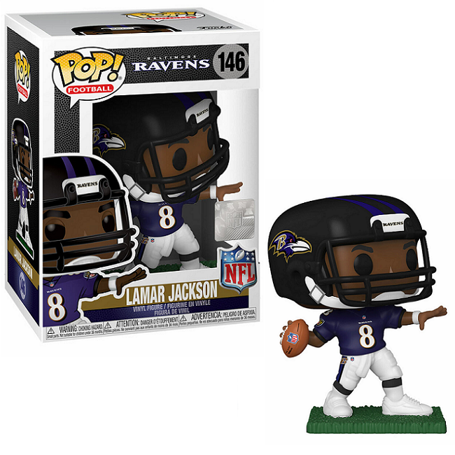 Lamar Jackson #146 - Baltimore Ravens Funko Pop! Football – A1 Swag