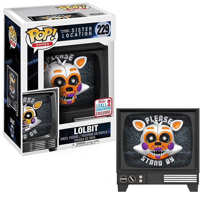 Lolbit #229 - Five Nights at Freddys Funko Pop! Games [2017 Fall