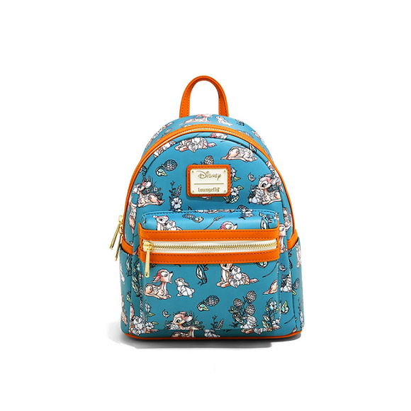 Loungefly Disney Bambi Forest Floral Mini Backpack [BoxLunch Exclusive]