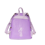 Loungefly Aladdin Princess Jasmine Purple Outfit Cosplay Mini-Backpack [EE Exclusive]