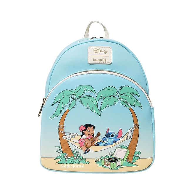 Loungefly Disney Lilo & Stitch Holiday Mini Backpack – A1 Swag