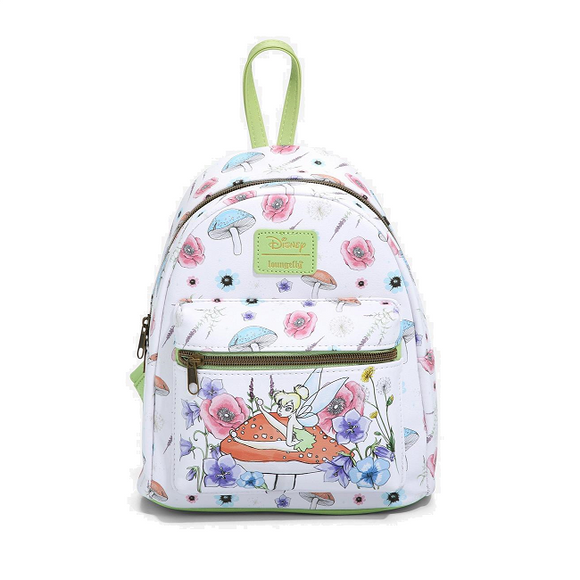 Loungefly Disney Peter Pan Grumpy Tinker Bell Forest Mini Backpack