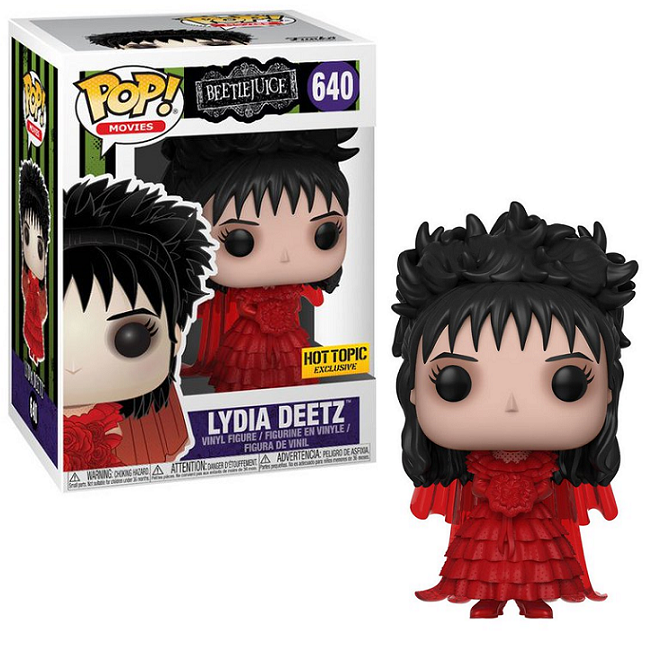 Lydia Deetz #640 - Beetlejuice Funko Pop! Movies [Hot Topic Exclusive]