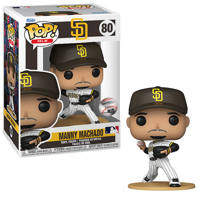 Funko Pop! MLB : Padres #80 - Manny Machado (Home Jersey) w