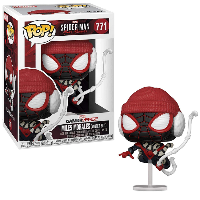 Funko Pop! Spider-Man Miles Morales Figurine ❤️ home delivery