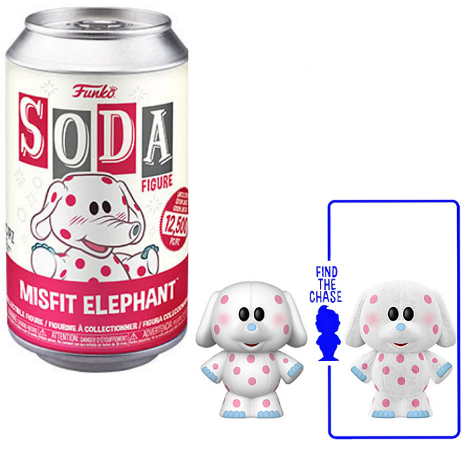 Misfit Elephant Rudolph the RedNosed Reindeer Funko Soda [With Chan