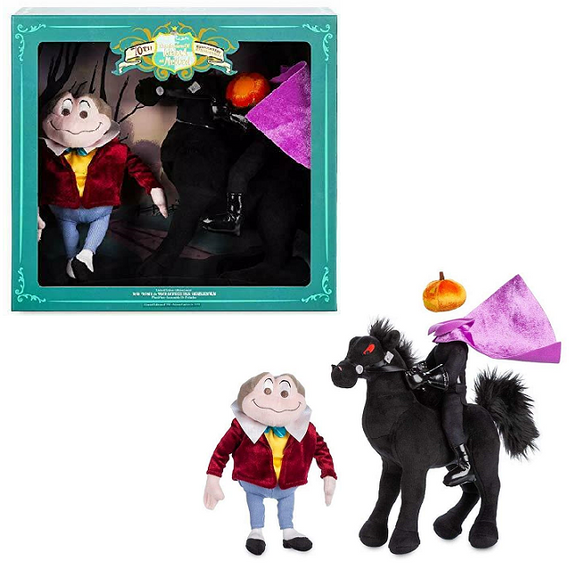 Mr. Toad and The Headless Horseman – Disney Plush Set [Limited Edition]