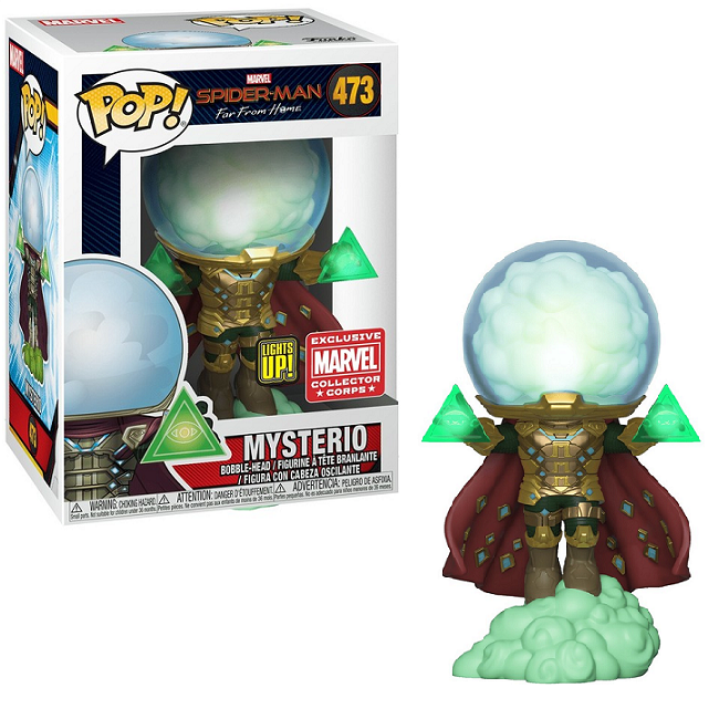 Mysterio 473 Spider Man Far From Home Funko Pop Marvel Collectors A1 Swag