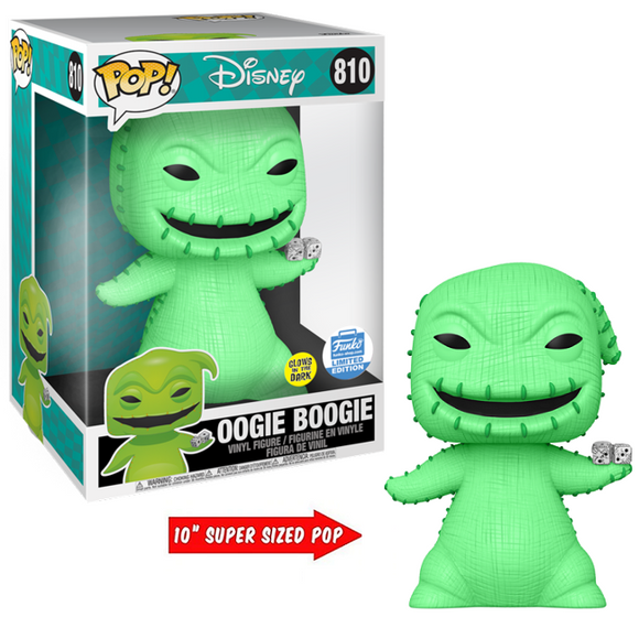 Oogie Boogie #810 - Nightmare Before Christmas Funko Pop! [10-Inch GITD Funko Limited Edition]