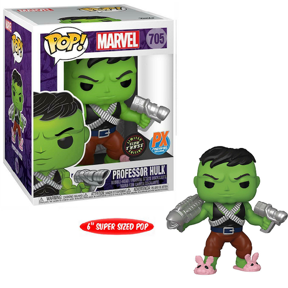 Professor Hulk #705 – Marvel Funko Pop!  [6-Inch GITD Chase PX Exclusive]