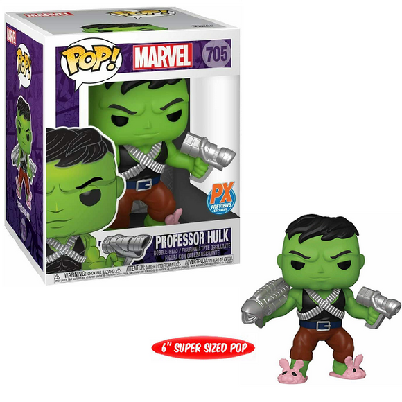 Professor Hulk #705 – Marvel Funko Pop! [6-Inch PX Previews Exclusive]