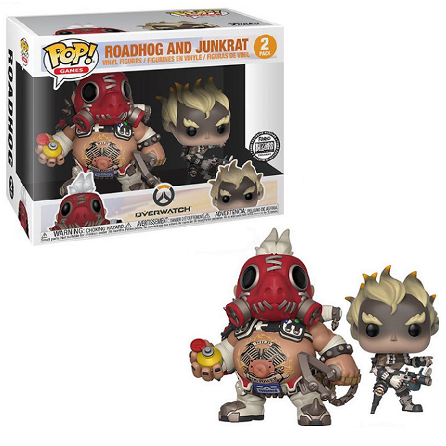 Roadhog & Junkrat - Overwatch Funko Pop! Games [Blizzard Exclusive