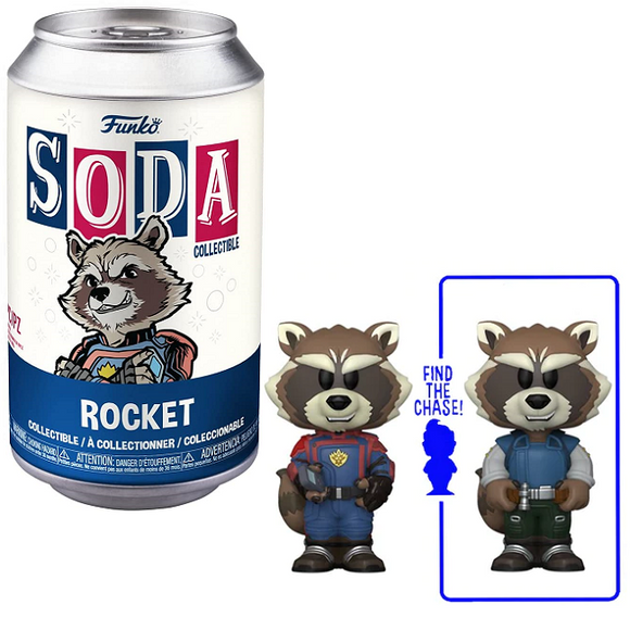 Rocket – Guardians of the Galaxy Volume 3 Funko Soda [With Chance Of Chase]