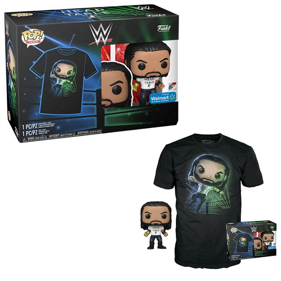 Roman Reigns - WWE Pop! & Tee [Walmart Exclusive Size-XL]