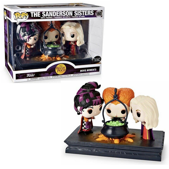 Funko Pop! Movie Moments Disney Hocus Pocus The Sanderson Sisters Spirit  Halloween Exlusive Figure #560