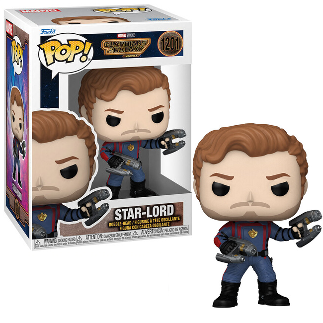 Star Lord 1201 Guardians of the Galaxy Volume 3 Funko Pop A1