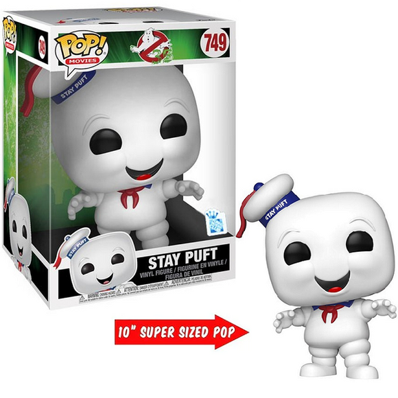 Stay Puft #749 - Ghostbusters Funko Pop! Movies [10-Inch Funko Insider Club Exclusive]