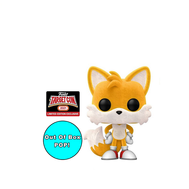 Funko Pop! Games: Sonic The Hedgehog - Tails (Flocked, Special Edition)