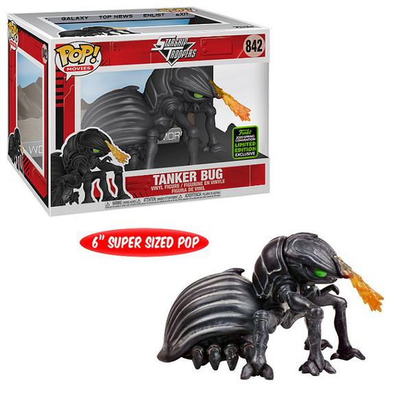 Tanker Bug #842 - Starship Troopers Funko Pop! Movies [6-Inch ECCC Exclusive]