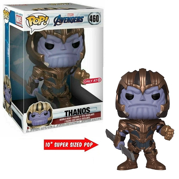 Thanos #460 - Avengers End Game Funko Pop! [10-Inch Target Exclusive]