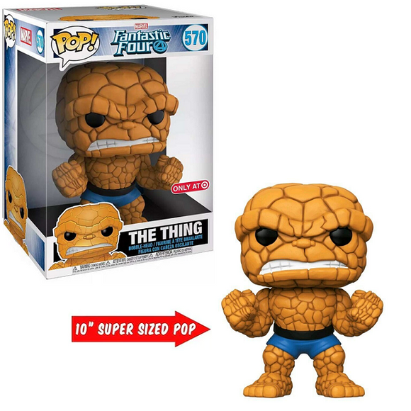 The Thing #570 - Fantastic Four Funko Pop! [10-Inch Target Exclusive]