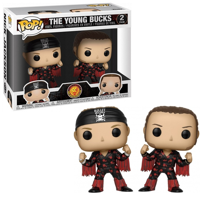 The Young Bucks Wrestling Funko Pop Funko Bullet Club