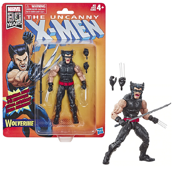 Wolverine - The Uncanny X-Men Marvel Legends Vintage Series Action Figure