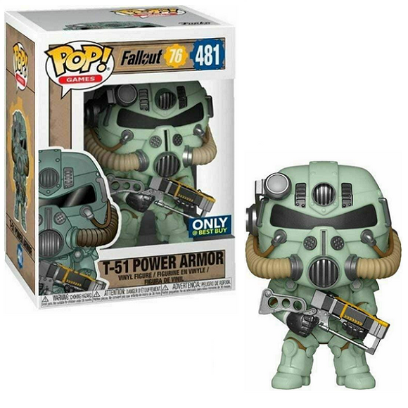 T-51 Power Armor #481 - Fallout 76 Funko Pop! Games [Best Buy Exclusive]
