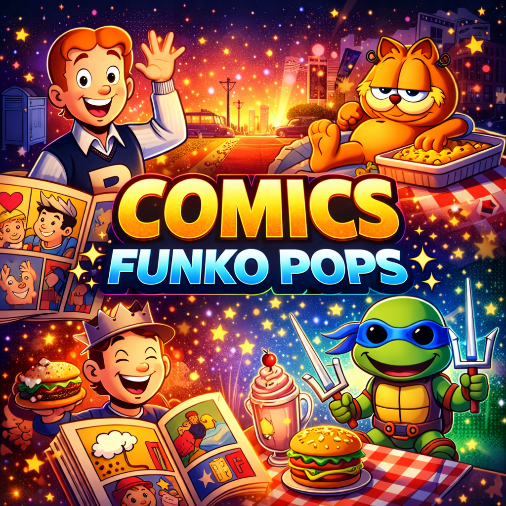 Comics Funko Pops – A1 Swag