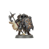 Painted example of Chaos Warriors 83-06 Slaves to Darkness miniatures (supplied unpainted)