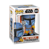 Paz Vizsla #666 Star Wars The Mandalorian Funko Pop! in window display box