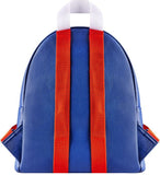 Back view of Todoroki My Hero Academia Funko Mini Backpack with adjustable straps
