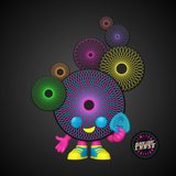 Spirograph #171 Retro Toys Black Light Chase Funko Pop out of box with black light